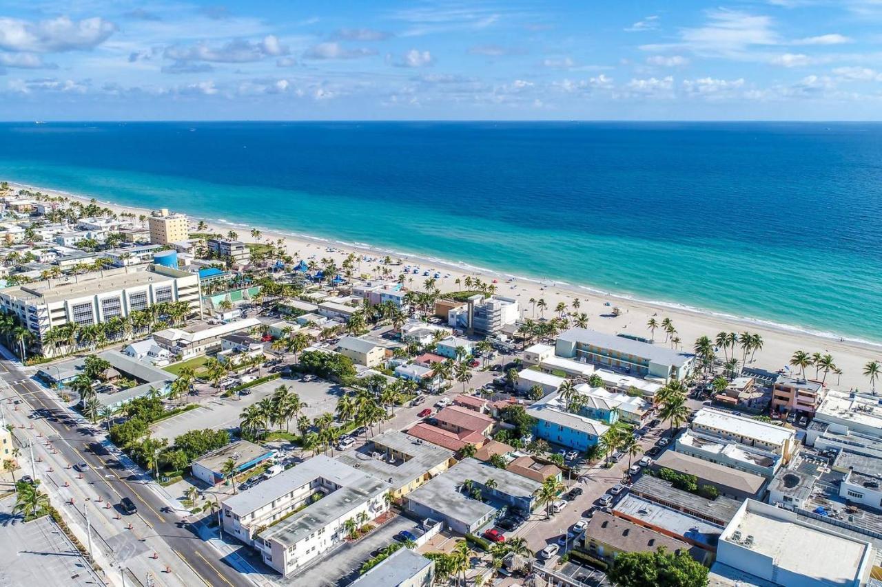 Trendy 1Br W Parking Space & Walk To The Beach #8 Hollywood Bagian luar foto