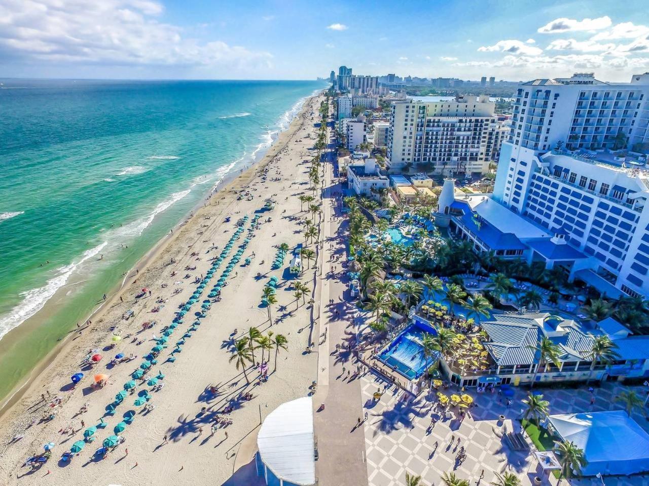 Trendy 1Br W Parking Space & Walk To The Beach #8 Hollywood Bagian luar foto